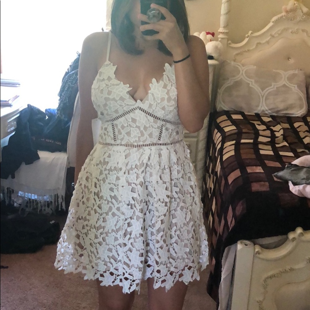 Tobi white/off white dress